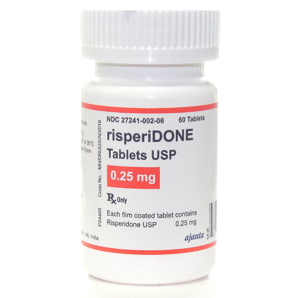 RISPERIDONE TB 0.5MG 60