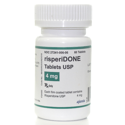 RISPERIDONE TB 4MG 60