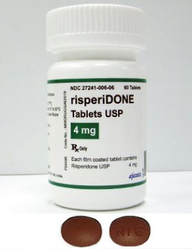 RISPERIDONE TB 4MG 60
