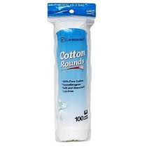 SS COTTON ROUNDS 100 CT