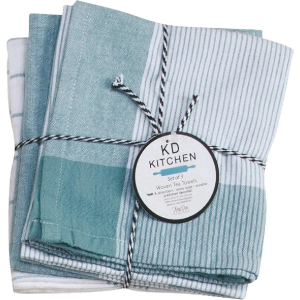 Kaydee Designs Aqua Haze Tea Towel