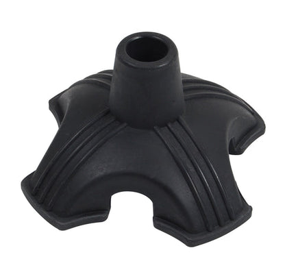 CANE TIP EQ 4 QUAD 5/8N GREY