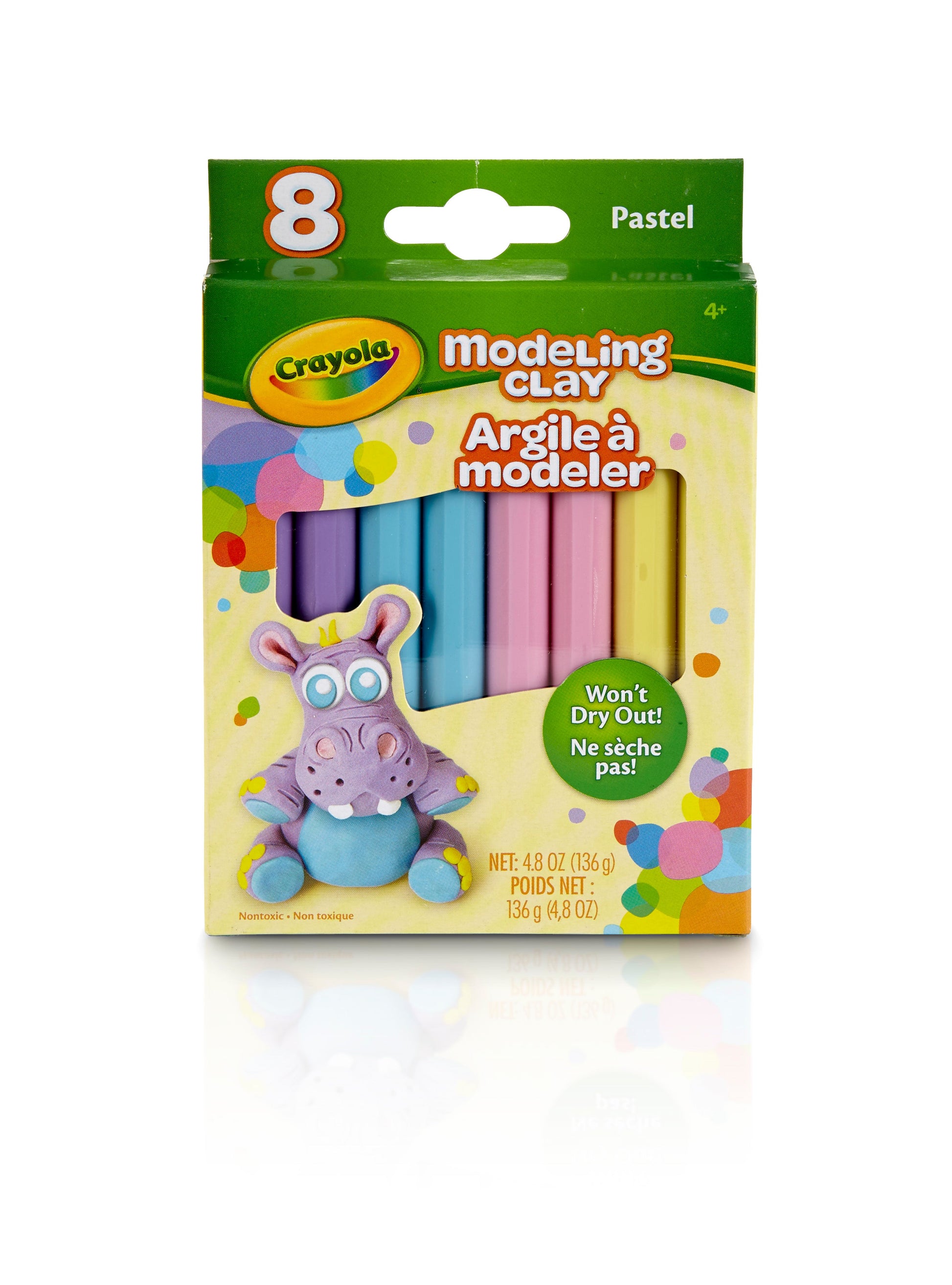 Crayola Modeling Clay, 4 count
