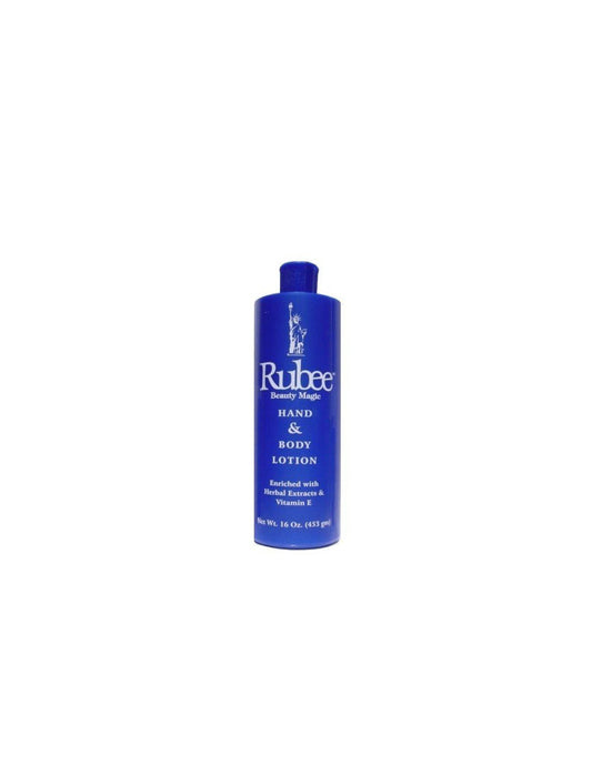 Rubee Hand & Body Lotion 16oz .