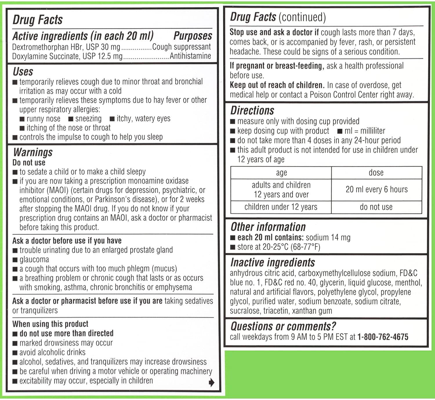 ROBITUSSIN ADULT NT CGH DM BRRY CHW 20CT