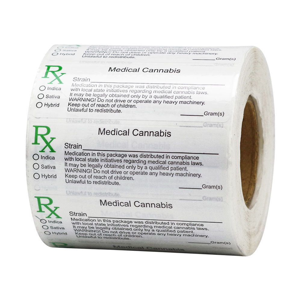 RX LABEL 1-324 DO NOT REFRIG 1000CT PDN