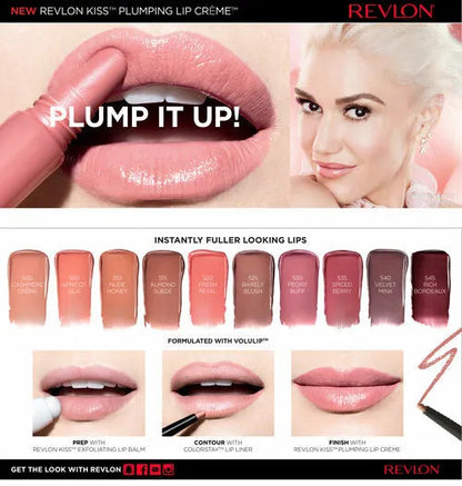 REVLON Kiss Plumping Lip Creme - 500 Cashmere Creme