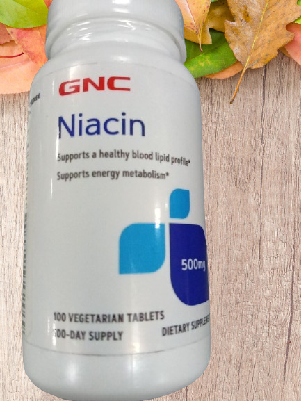 GNP NIACIN FL FREE 500 MG CAP 100
