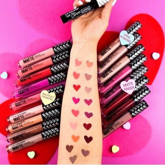 L.A. Colors Matte Lipstick - In Love