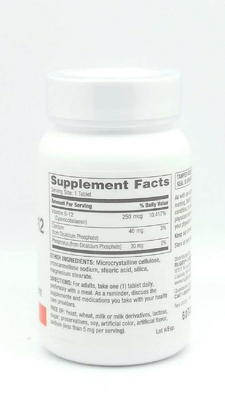 VITAMIN B-12 TB 250MCG 130