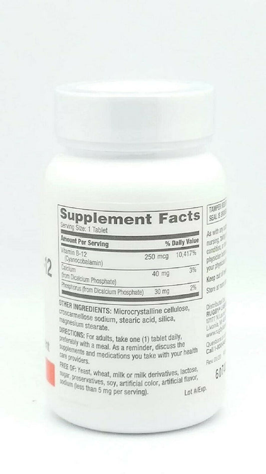 VITAMIN B-12 TB 250MCG 130