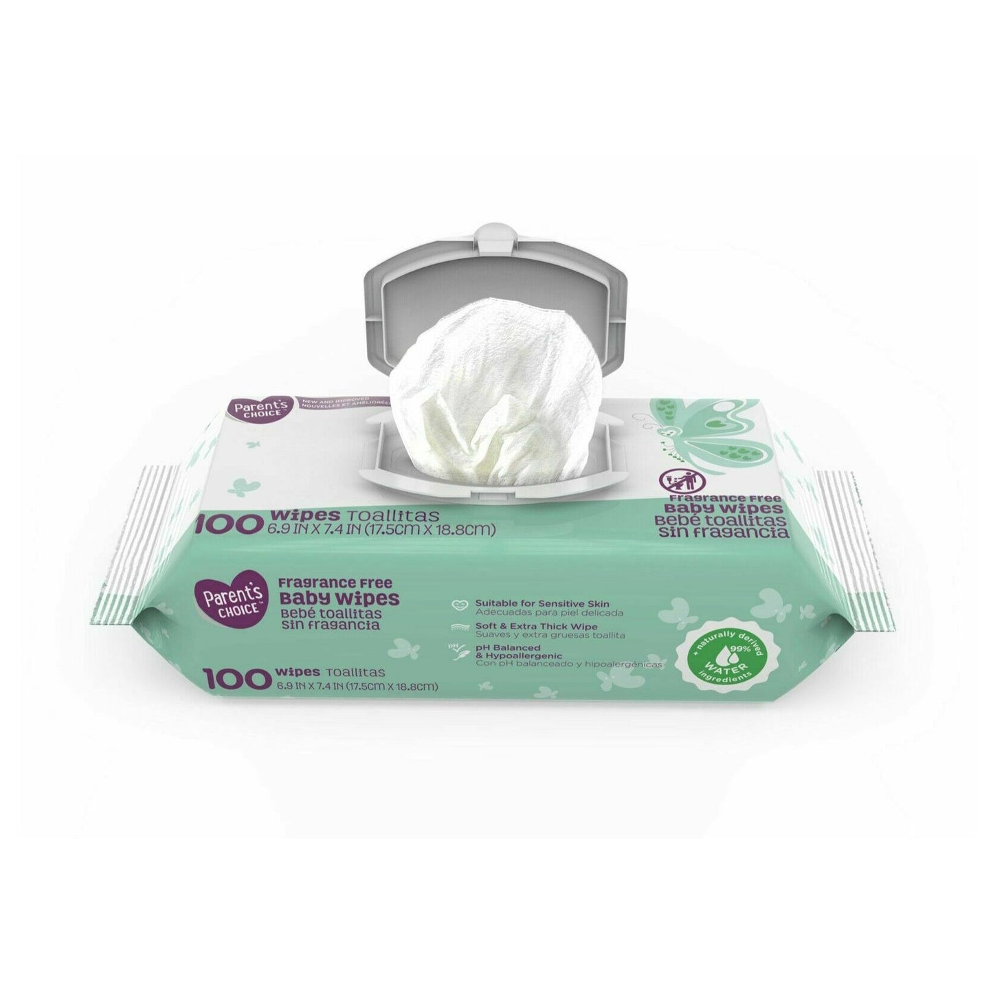 Convenience Kits International Hypoallergenic Baby Cleansing Wipes, 8 count