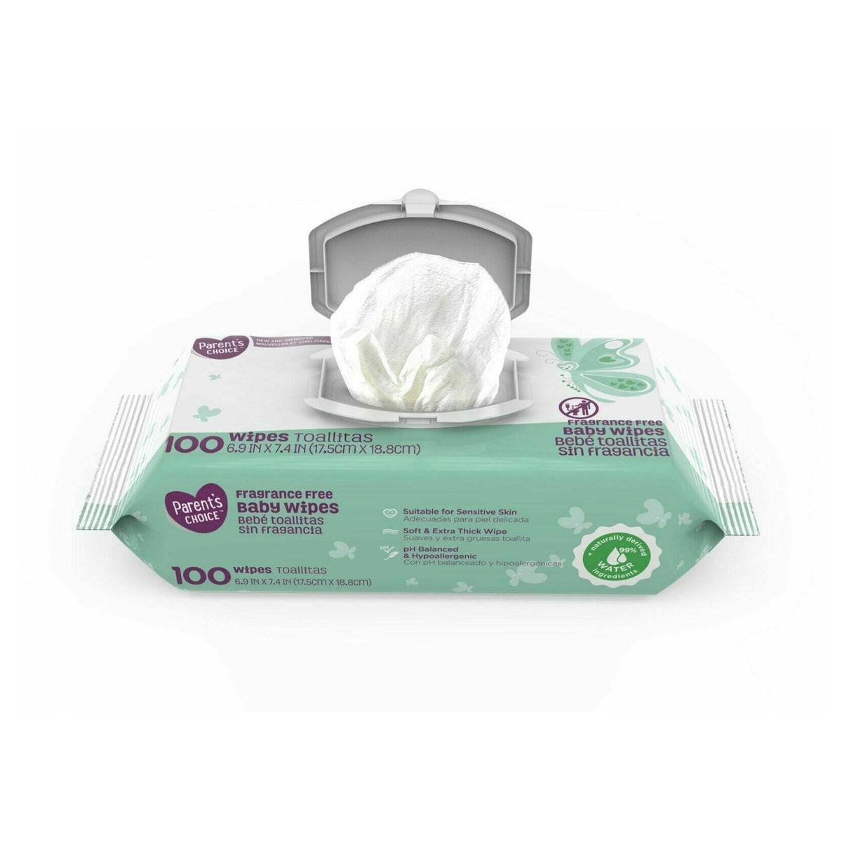 Convenience Kits International Hypoallergenic Baby Cleansing Wipes, 8 count