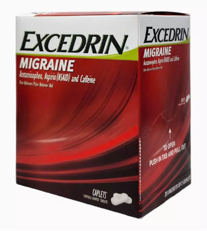 EXCEDRIN MGR TB250-250-65MG 100