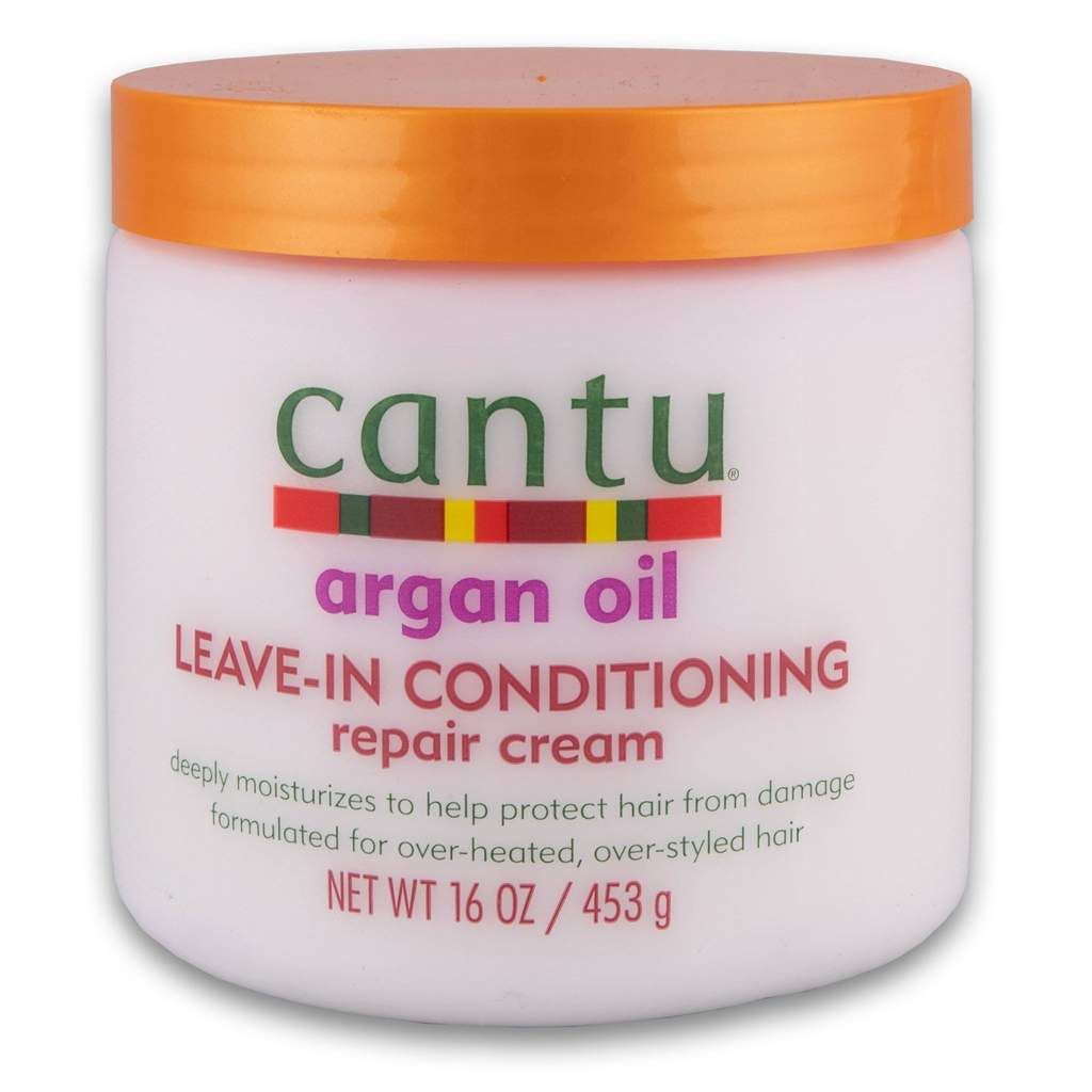 Cantu Argan Oil Leave-In Conditioner Repair Cream 16oz