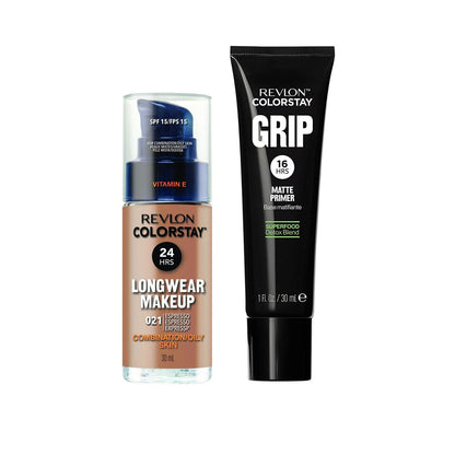 REVLON ColorStay Longwear Foundation for Combination & Oily Skin - 350 Rich Tan