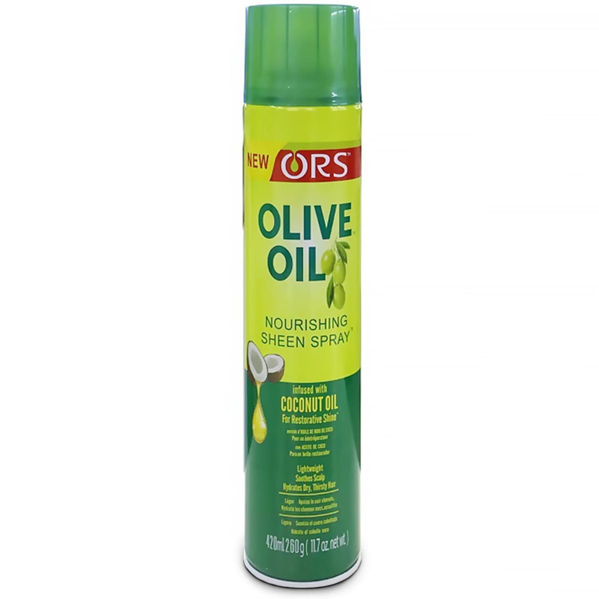 Ors Olive Oil Sheen Spray Nourishing Coconut Oil 10.1oz