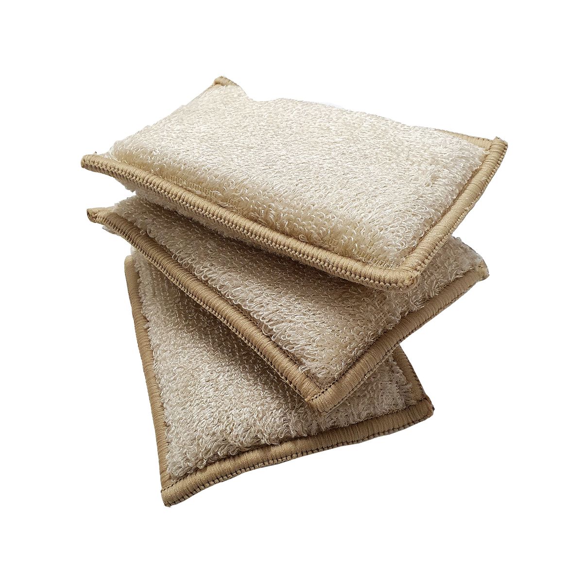 WASH SPONGE SG 3X1EA BAMBOO