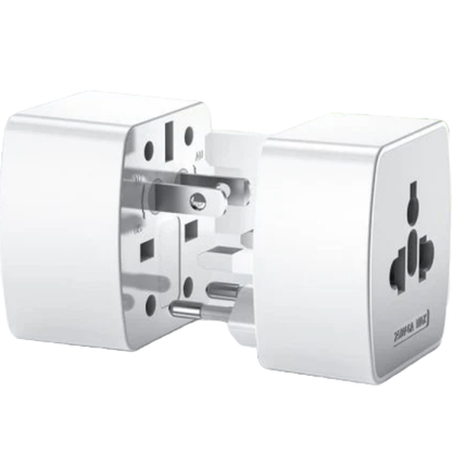 Travel Smart International Adapter Plug Set - White