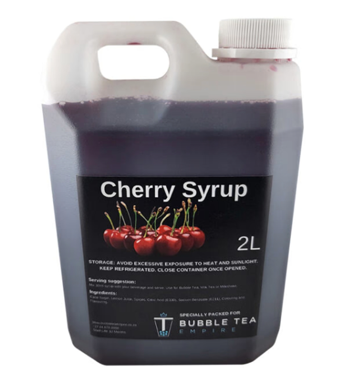 CHERRY SYRUP 128OZ DSHP