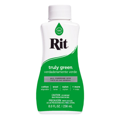 RIT DYE LIQUID TRULY GREEN 8OZ
