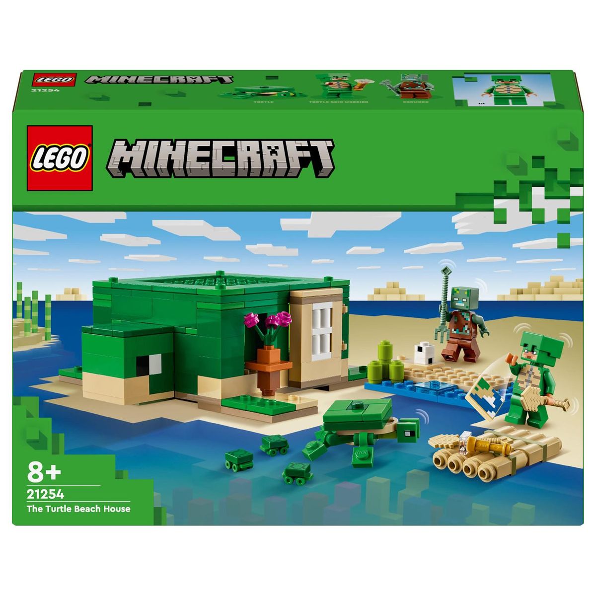 MINECRAFT TURTLE BEACH 234PC DSHP
