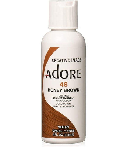 Adore Semi-Permanent Haircolor #048 Honey Brown 4oz