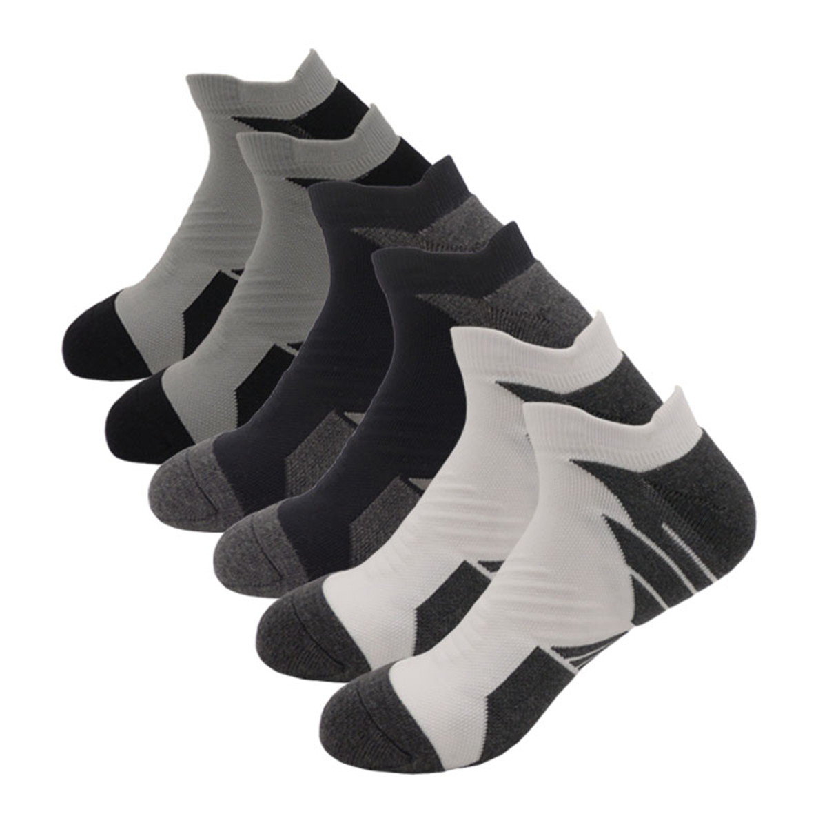Russell Fashion Foot Men's Sport Fit Low Cut Socks, 3 pairs