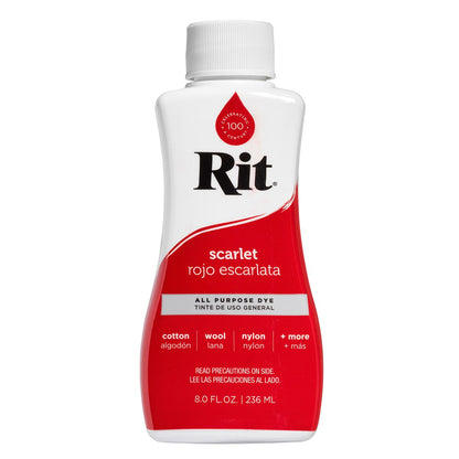 Rit Dye Liquid Scarlet 8oz