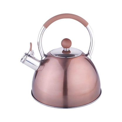 GLASS STOVETOP WHISTLE KETTLE