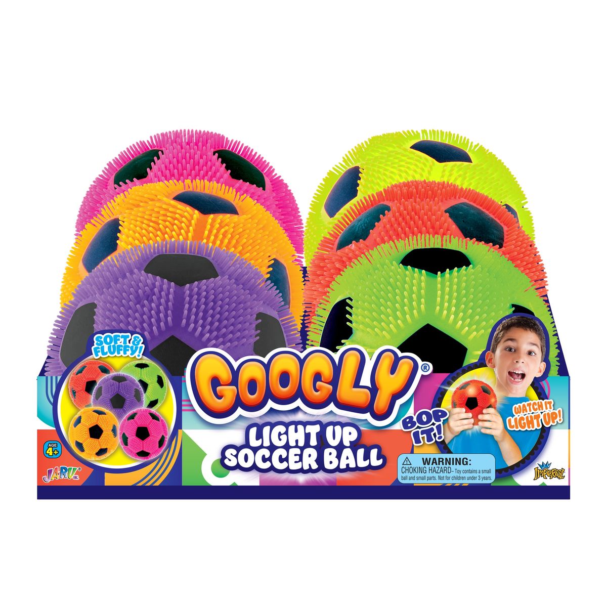 JA-RU Air Foam Sport Ball, Assorted