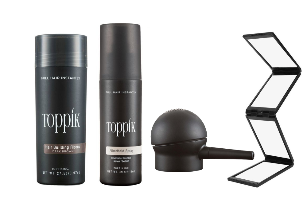 Toppik Hair Building Fiber 0.42oz Gray