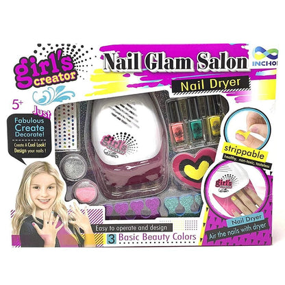 KISS - Nail Your Summer Glow - Manicure and Pedicure Nail Display Kit, 24 Count