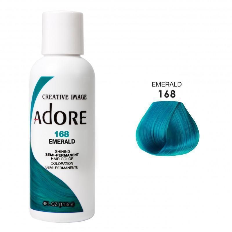 Adore Semi-Permanent Haircolor #168 Emerald 4oz