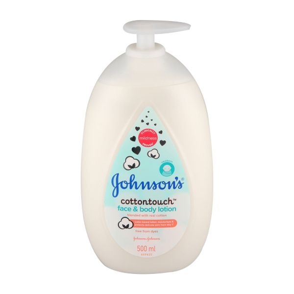 Johnsons Baby Cotton Touch Lotion Face & Body 13.6oz