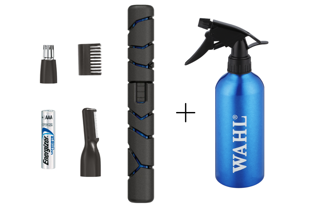 Wahl GroomsMan 2-In-1 Personal Pen Trimmer