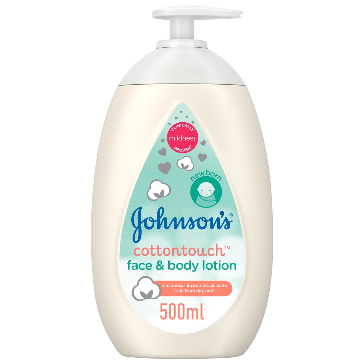 Johnsons Baby Cotton Touch Lotion Face & Body 13.6oz