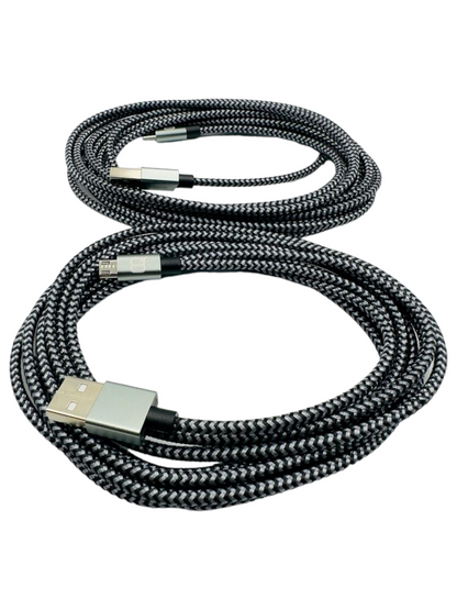 Brooklyn Audio Certified Micro-USB 3 Foot Charging Cable - Black