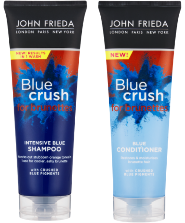 John Frieda Shampoo Blue Crush For Brunettes 8.3oz
