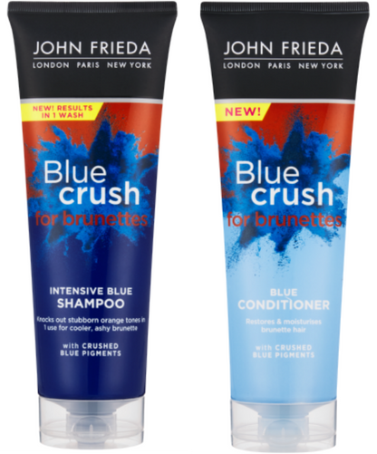 John Frieda Shampoo Blue Crush For Brunettes 8.3oz