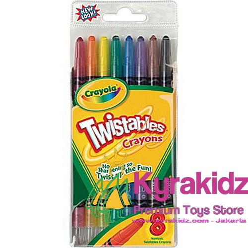 CRAYONS TWISTABLE 8