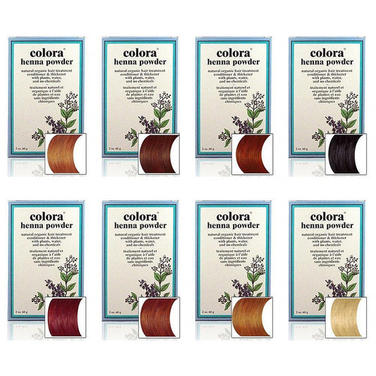 Colora Henna Powder Hair Color Burgundy 2oz