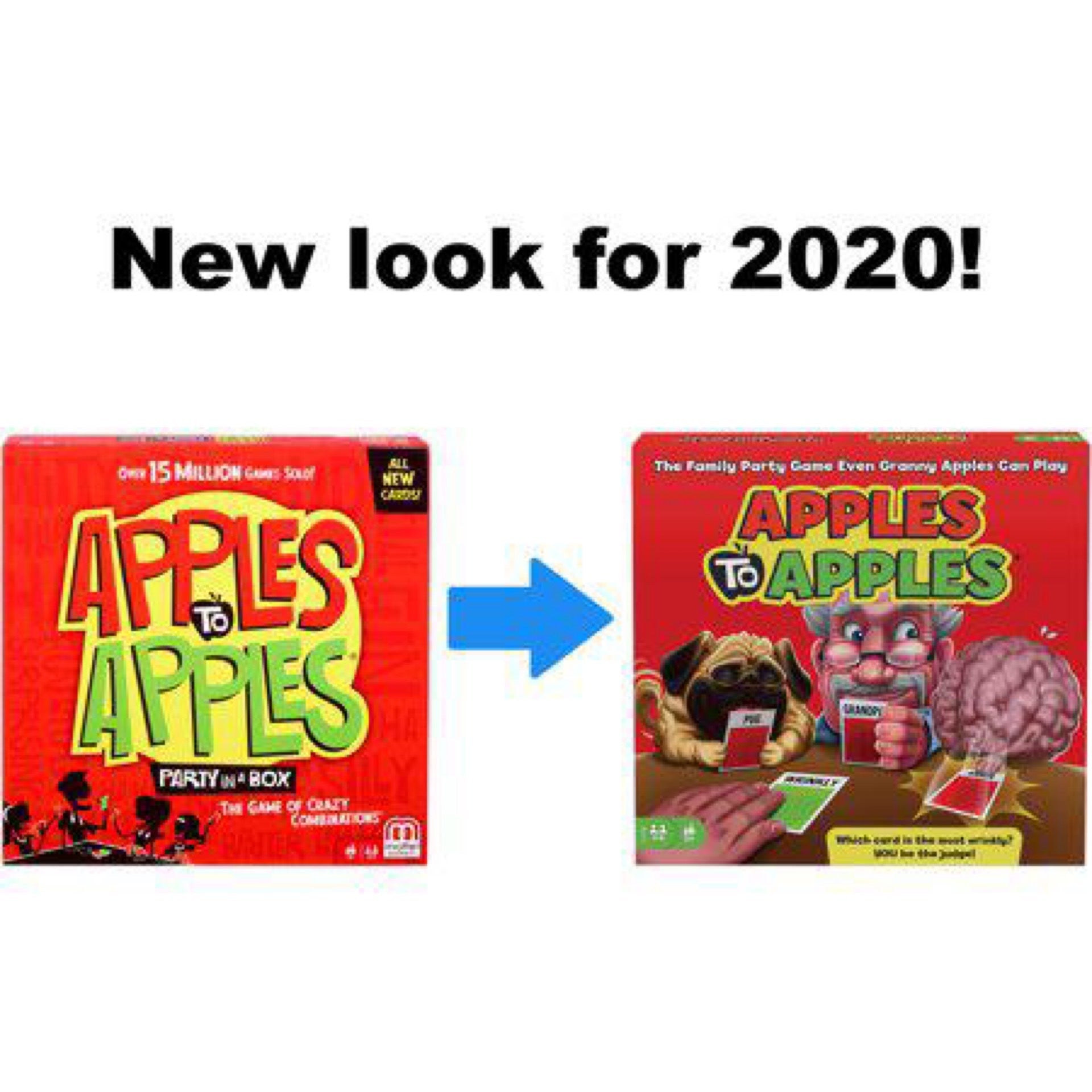 Mattel Games Apples to Apples Family Friendly Party Box