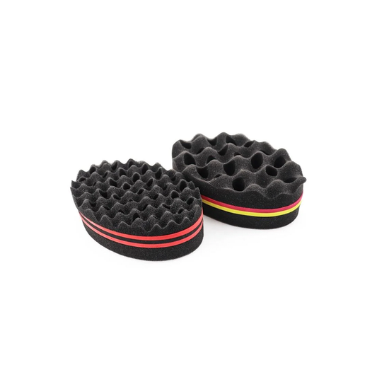 Kiss Red Twist Sponge Medium Dual Sided