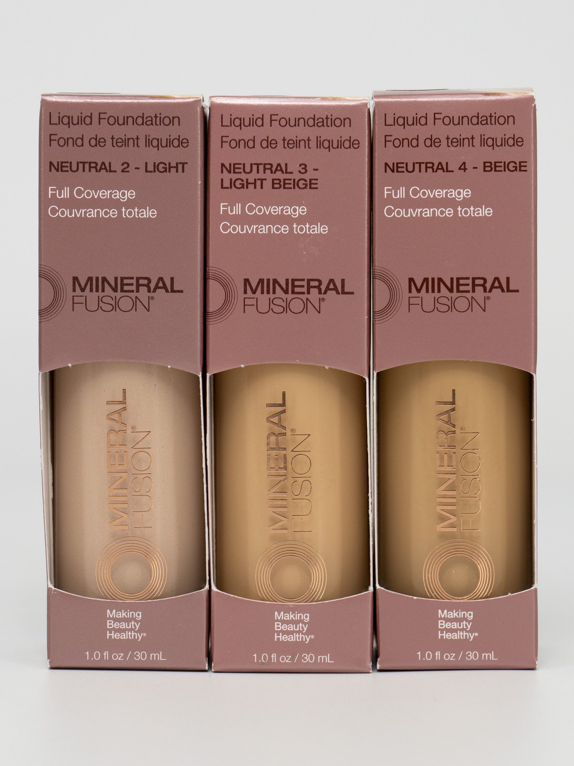 Mineral Fusion Liquid Foundation - Olive 1, Light