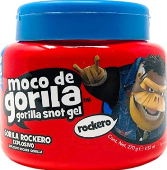 Moco De Gorila Snot Hair Gel Rockero 9.52oz Jar (Red)