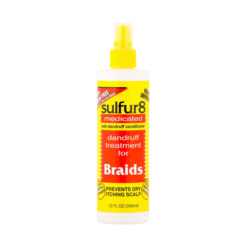 Sulfur8 Dandruff Treatment For Braids 12oz Spray