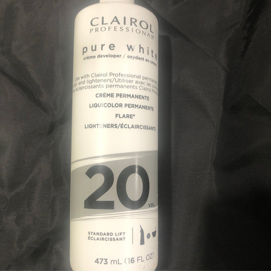 Clairol Shimmer Lights 20 Vol Cream Developer 3.6oz (12in)