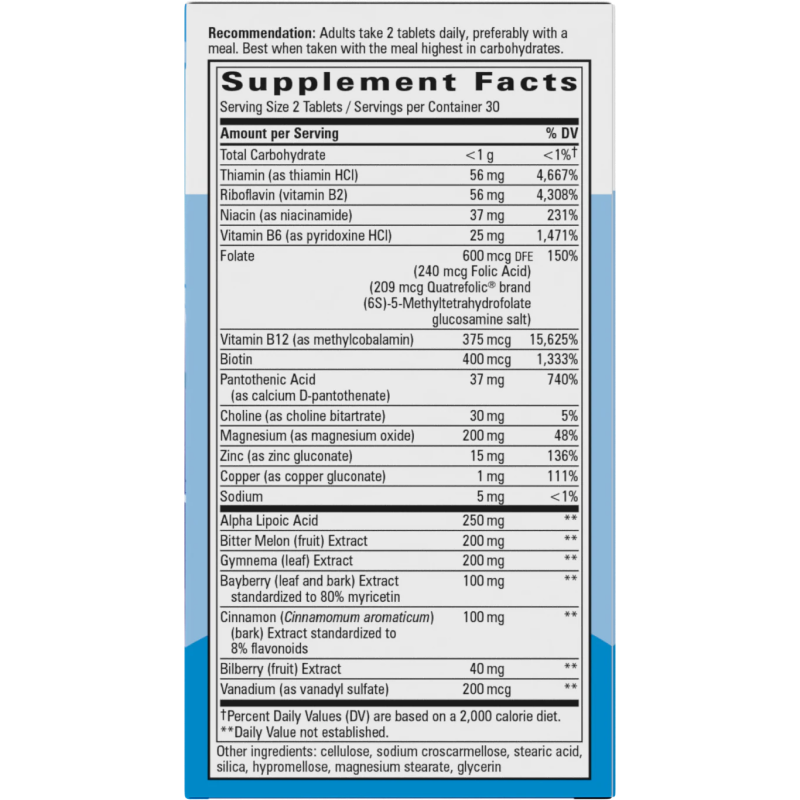 NATURE'S WAY BLOOD SUGAR