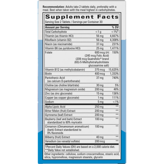 NATURE'S WAY BLOOD SUGAR